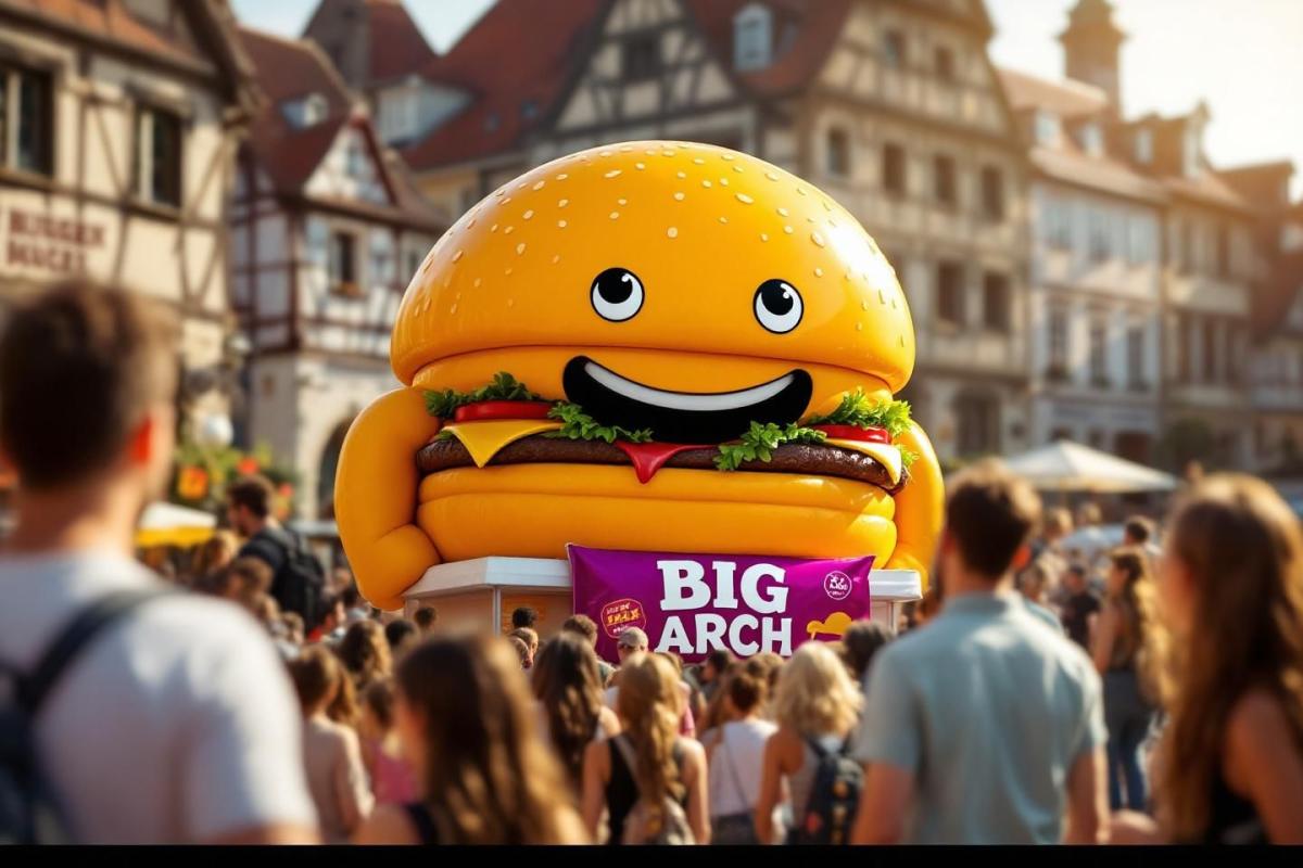 Le burger Big Arch de McDonald's fait rire les Alsaciens